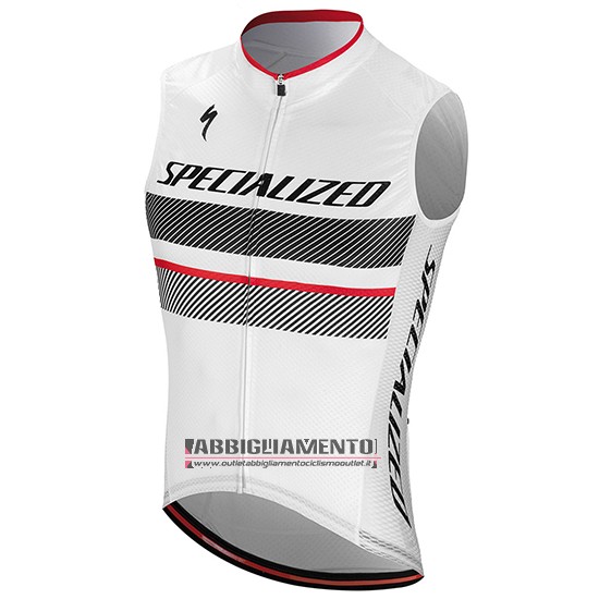 Gilet Antivento Specialized 2018 Bianco - Clicca l'immagine per chiudere